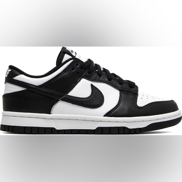 Nike Shoes Nike Womens Dunk Low Black And White Poshmark
